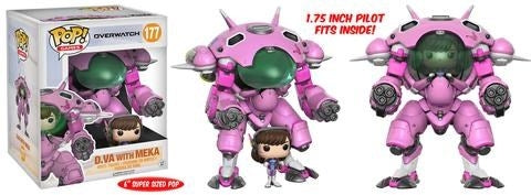Image for Overwatch: D.VA and MEKA 2-Pack - Funko