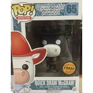 Image for Hanna-Barbera: Quick Draw McGraw (Black) (Limited Edition Chase) - Funko