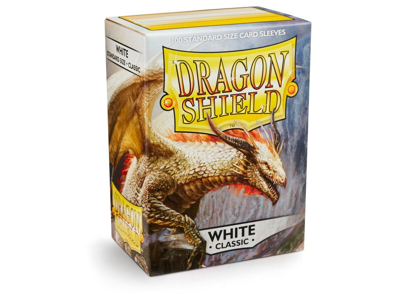 Image for Dragon Shield Classic - White (100-Pack) - Card Sleeves
