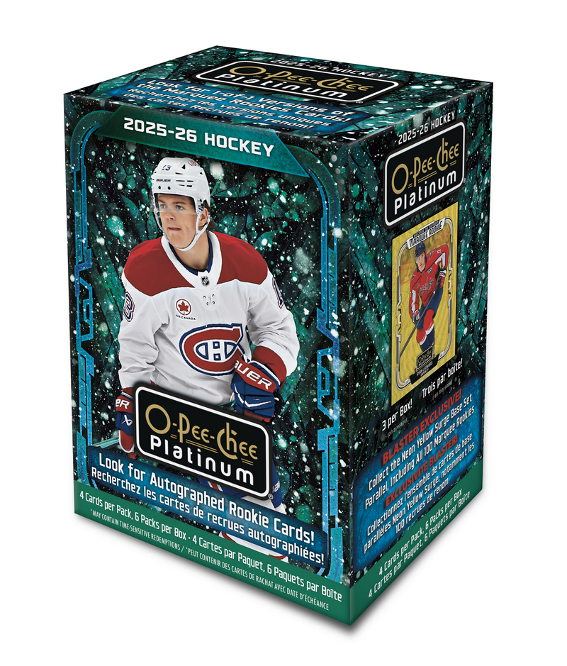 2025-26 Upper Deck O-Pee-Chee Platinum Hockey Blaster Box
