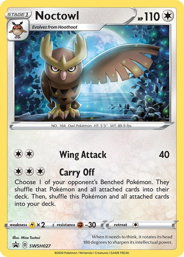 Noctowl (SWSH027) [Sword & Shield: Black Star Promos]