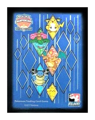 Image for Pokemon TCG: 2017 North American International Championship Card Sleeves (65 Pack) - Card Sleeves