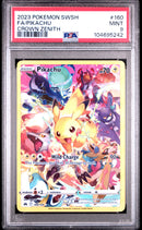 PSA 9 - FA/PIKACHU CROWN ZENITH 2023 POKEMON SWORD AND SHIELD CROWN ZENITH