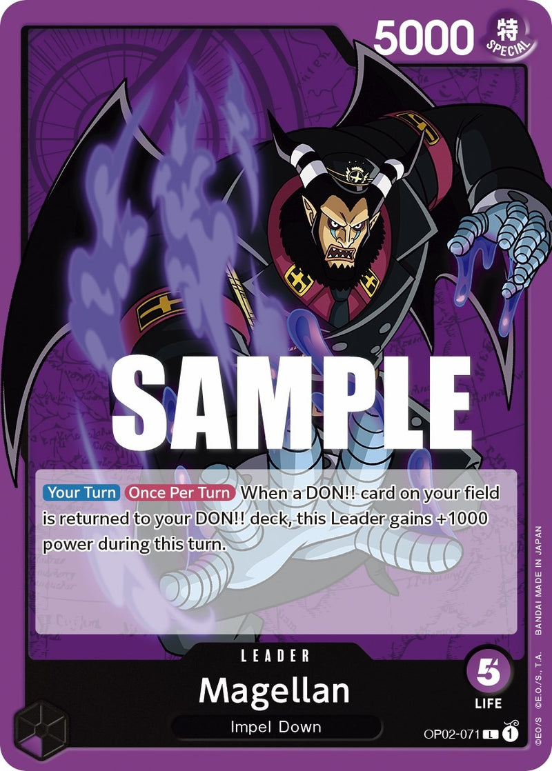 Image for Magellan (071) (OP02-071) (Paramount War) (OP02) - One Piece Card Game