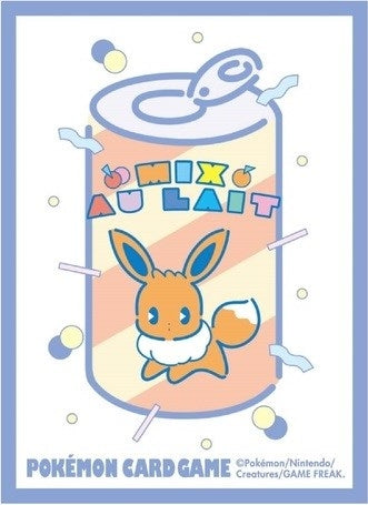 Image for Pokemon TCG: Pokemon Center Japan Exclusive Card Sleeves - Eevee Mix Au Lait (64-Pack) - Card Sleeves