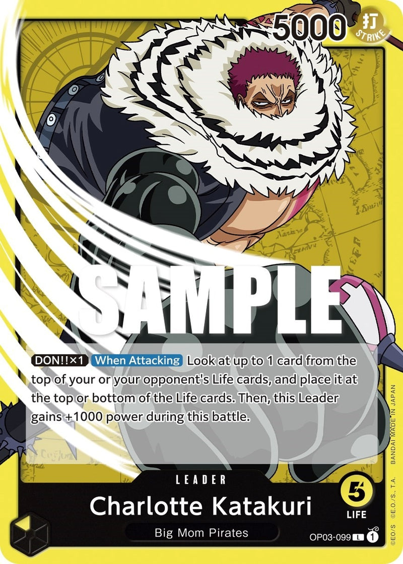 Image for Charlotte Katakuri (099) (OP03-099) (Pillars of Strength) (OP03) - One Piece Card Game