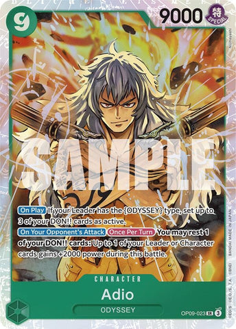 Adio (OP09-023) (Emperors in the New World)