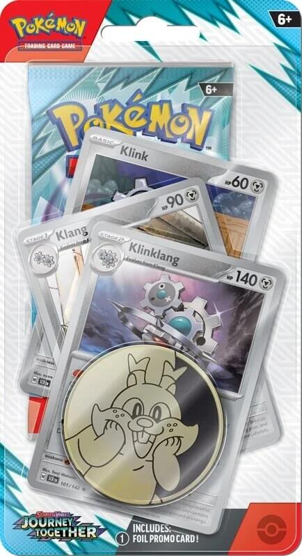 Scarlet & Violet: Journey Together - Premium Checklane Blister (Klinklang)