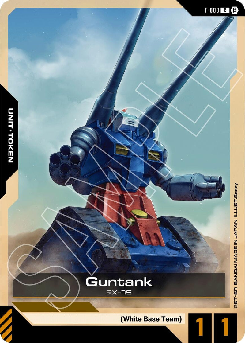 Image for Guntank (Token) (T-003) (Edition Beta) - Gundam Card Game