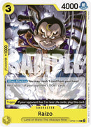 Image for Raizo (Reprint) (OP06-112) (ST-28: Starter Deck 28 GREEN/YELLOW Yamato) (ST-28) - One Piece Card Game