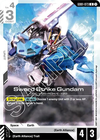 Sword Strike Gundam (GD01-073) (Newtype Rising)