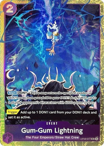 Gum-Gum Lightning (Premium Card Collection -Best Selection Vol. 4-) [One Piece Promotion Cards]