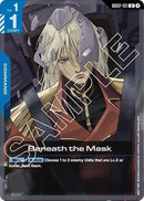 Image for Beneath the Mask (GD02-101) (Dual Impact) - Gundam Card Game