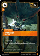 Image for Warwick - Hunter (159/298) (Origins) - Riftbound: League of Legends Trading Card Game
