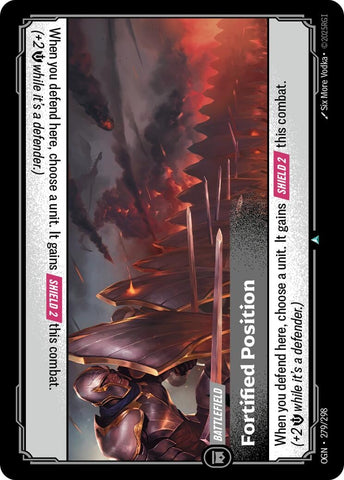 Image for Fortified Position (279/298) (Origins) - Riftbound: League of Legends Trading Card Game