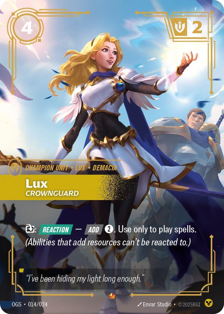 Lux - Crownguard (014/024) (Origins: Proving Grounds)
