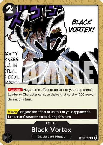 Black Vortex (Reprint) [Premium Booster -The Best- Vol. 2]