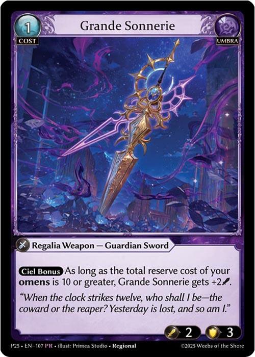 Grande Sonnerie (107) [Promotional Cards]
