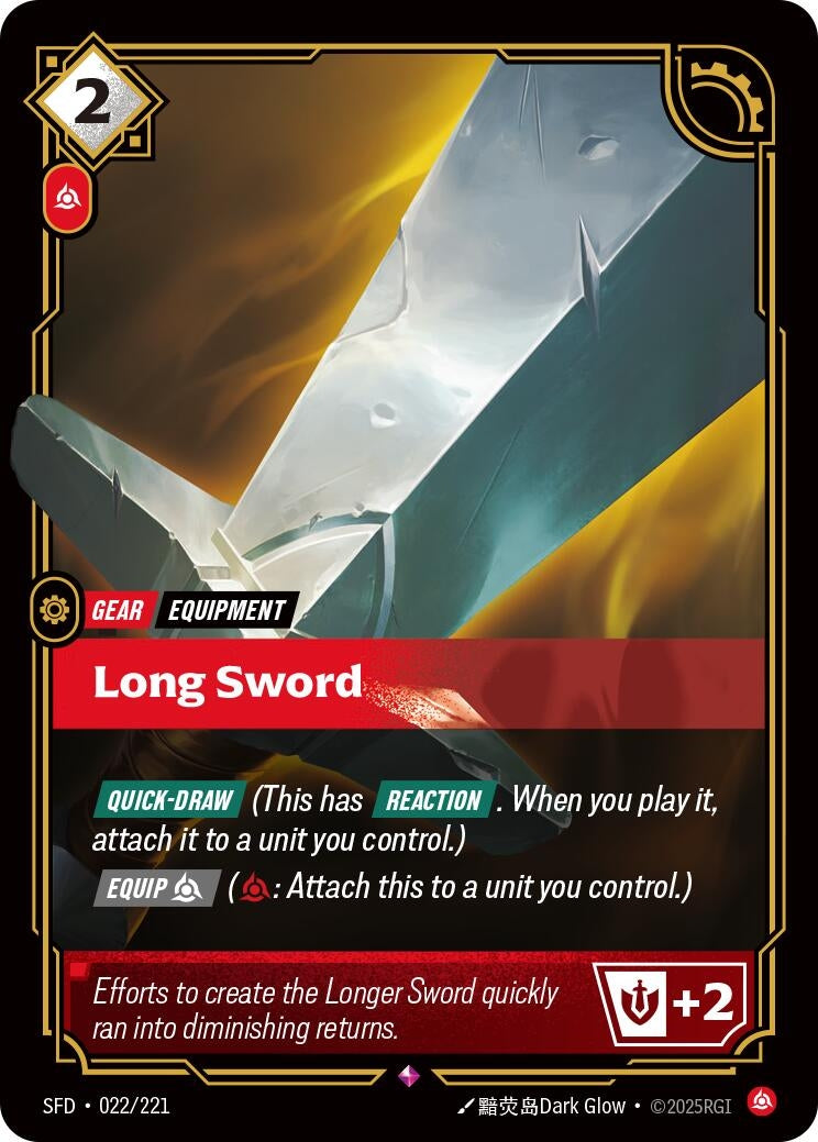 Long Sword (022/221) (Spiritforged)