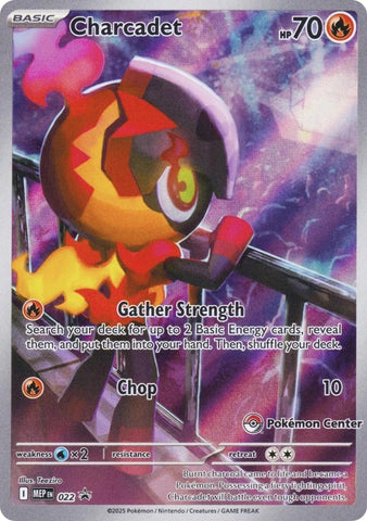 Charcadet - 022 (Pokemon Center Exclusive) (022) (ME: Mega Evolution Promo)