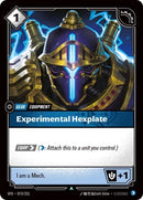 Experimental Hexplate (073/221) (Spiritforged)