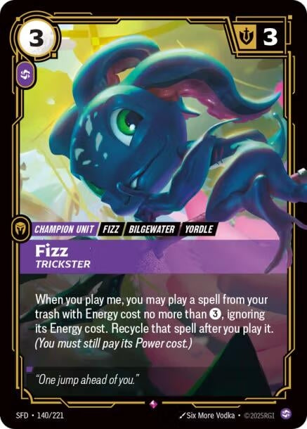 Fizz - Trickster (140/221) (Spiritforged)