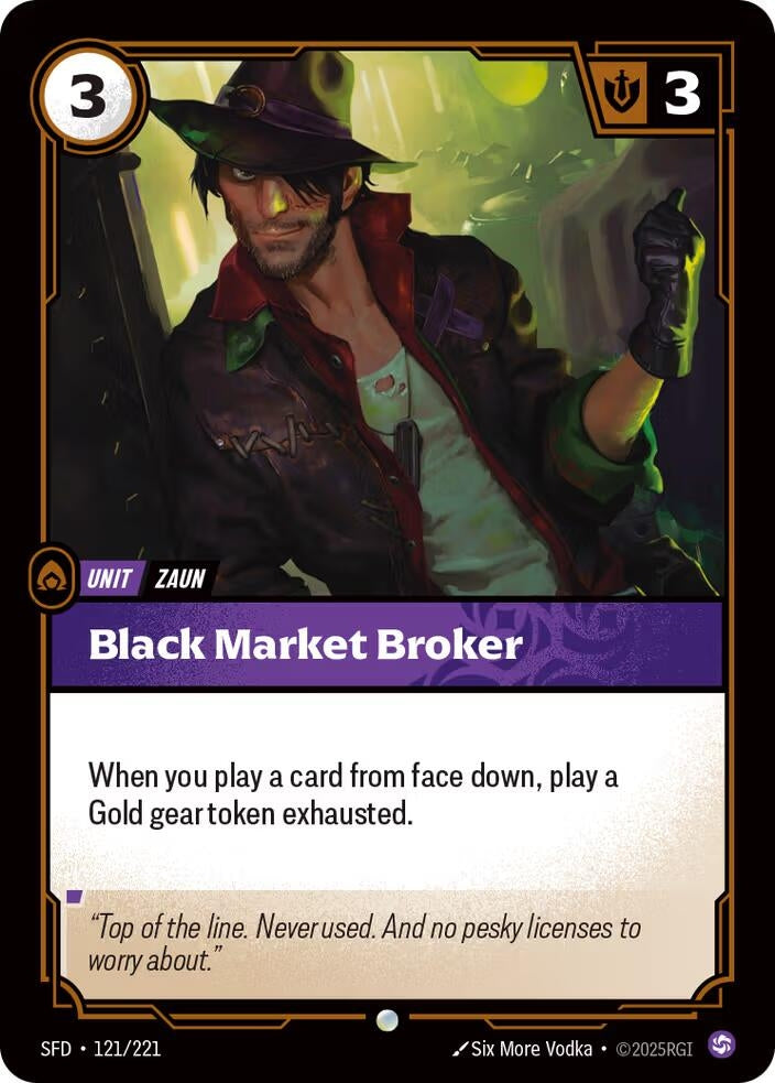 Black Market Broker (121/221) (Spiritforged)