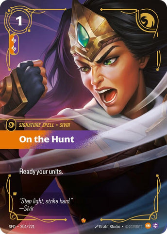 On the Hunt (204/221) (Spiritforged)