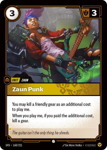 Zaun Punk (160/221) (Spiritforged)