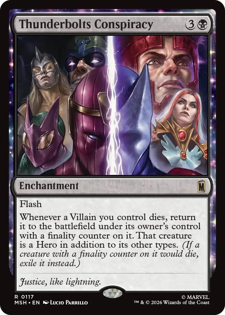 Image for Thunderbolts Conspiracy (117) (Marvel Super Heroes) - Magic: The Gathering