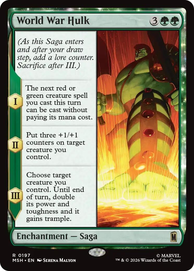 Image for World War Hulk (197) (Marvel Super Heroes) - Magic: The Gathering