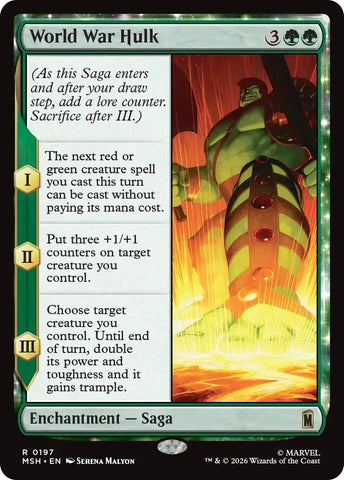 Image for World War Hulk (197) (Marvel Super Heroes) - Magic: The Gathering