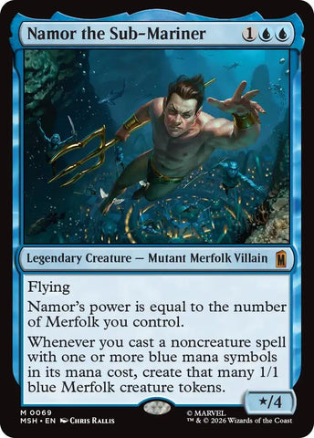 Image for Namor the Sub-Mariner (69) (Marvel Super Heroes) - Magic: The Gathering