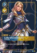 Image for Lux, Lady of Luminosity (Metal) (Best Of) (021/024) (Riftbound Organized Play Promotional Cards) (OPP) - Riftbound: League of Legends Trading Card Game