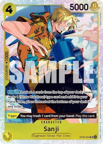 Sanji (ST29-004) (Starter Deck 29: Egghead)