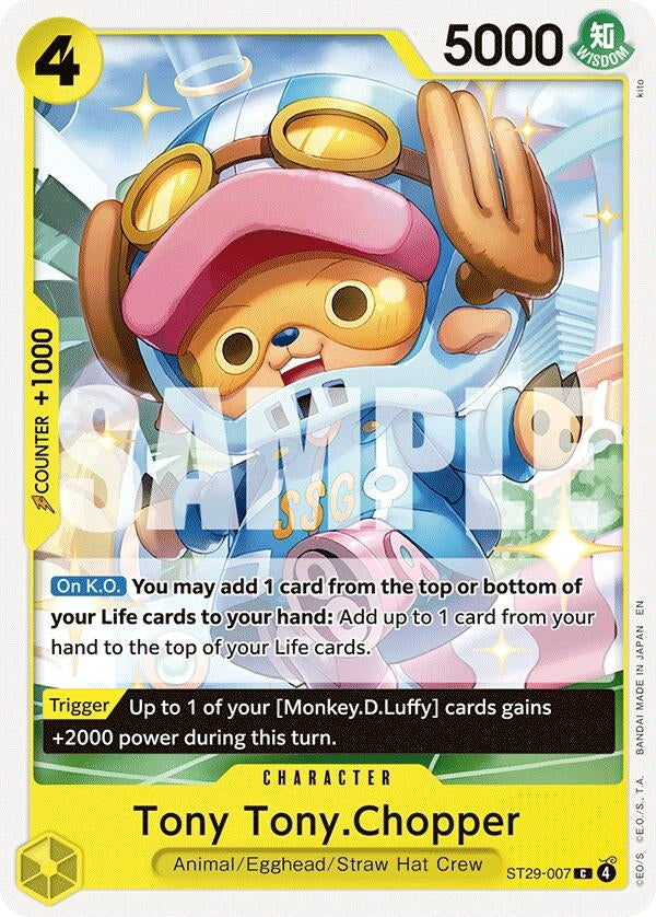 Image for Tony Tony.Chopper (ST29-007) (ST-29: Starter Deck 29 Egghead) (ST-29) - One Piece Card Game