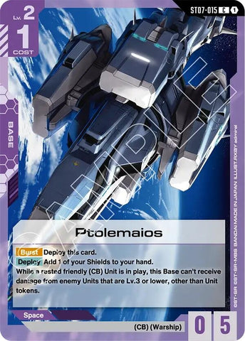 Image for Ptolemaios (ST07-015) (Starter Deck 07: Celestial Drive) - Gundam Card Game