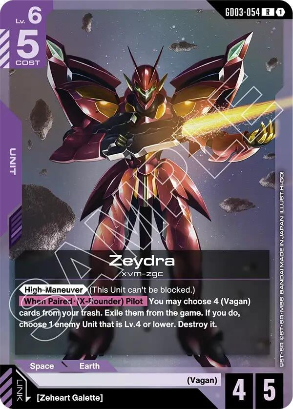 Zeydra (GD03-054) (Steel Requiem)