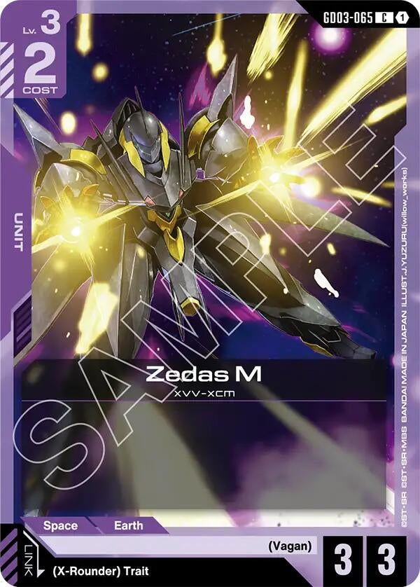 Zedas M (GD03-065) (Steel Requiem)