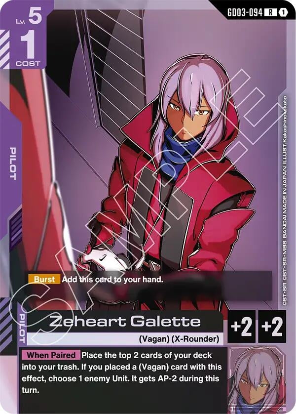 Zeheart Galette (GD03-094) (Steel Requiem)