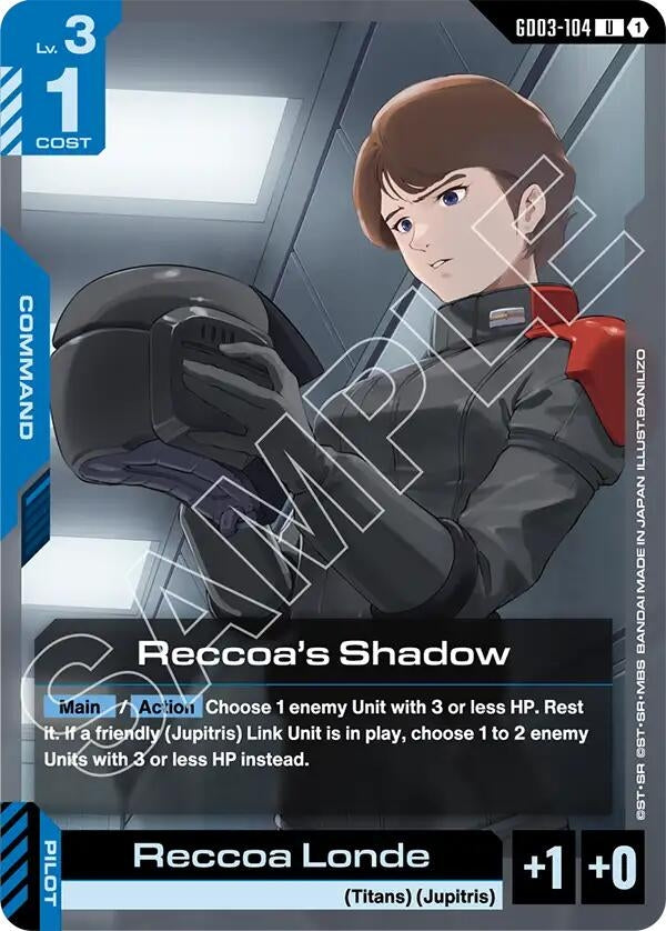 Reccoa's Shadow (GD03-104) (Steel Requiem)