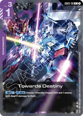 Towards Destiny (GD03-116) (Steel Requiem)