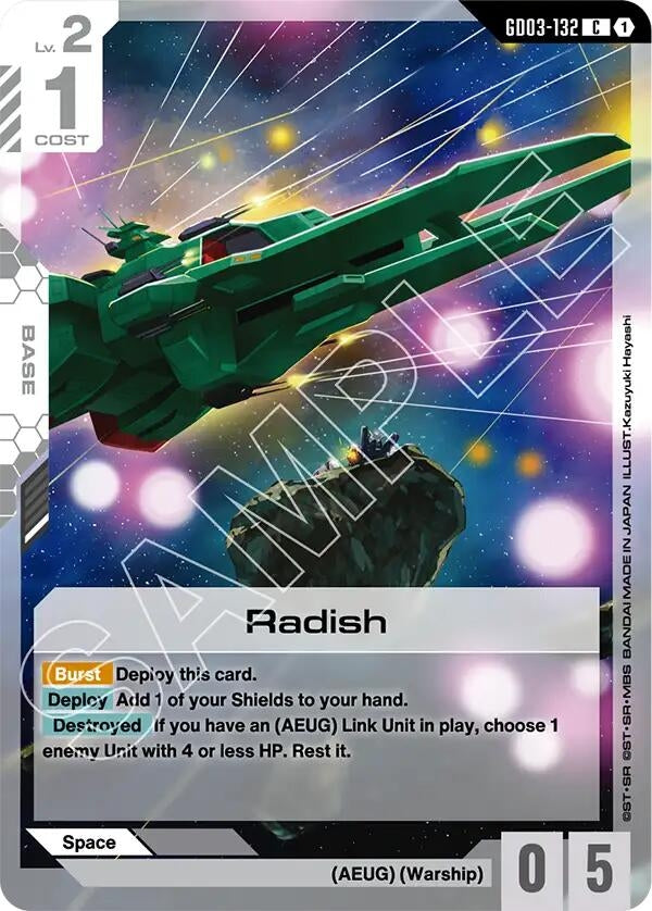 Radish (GD03-132) (Steel Requiem)