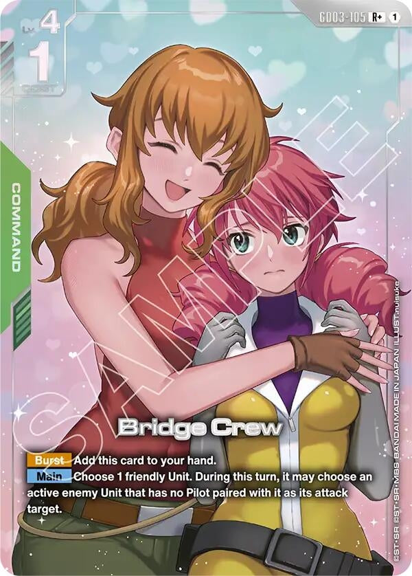 Bridge Crew (R+) (GD03-105) (Steel Requiem)