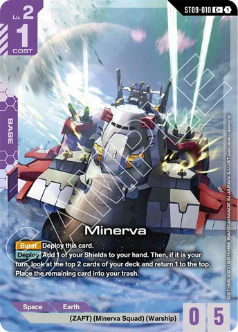 Image for Minerva (C+) (ST09-010) (Starter Deck 09: Destiny Ignition) - Gundam Card Game