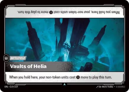 Image for Vaults of Helia (219/219) (Unleashed) - Riftbound: League of Legends Trading Card Game