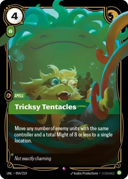 Image for Tricksy Tentacles (054/219) (Unleashed) - Riftbound: League of Legends Trading Card Game