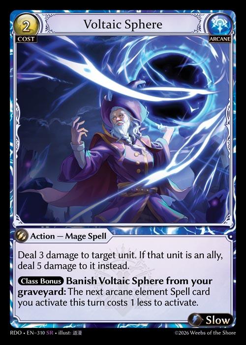 Voltaic Sphere (310) [Radiant Origins]