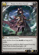 Proto Archive Scout (Curio Foil) (117) [Radiant Origins]