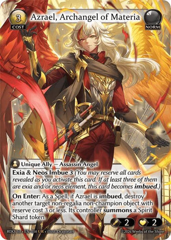 Azrael, Archangel of Materia (50) [Radiant Origins]